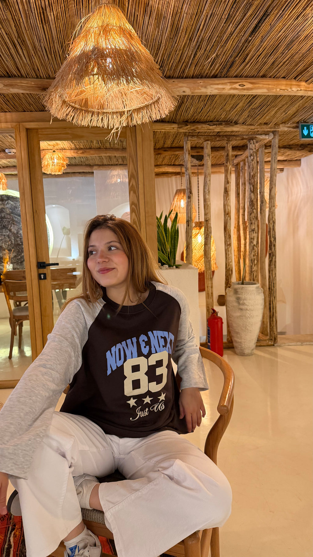 Kadın gri kahve sweat